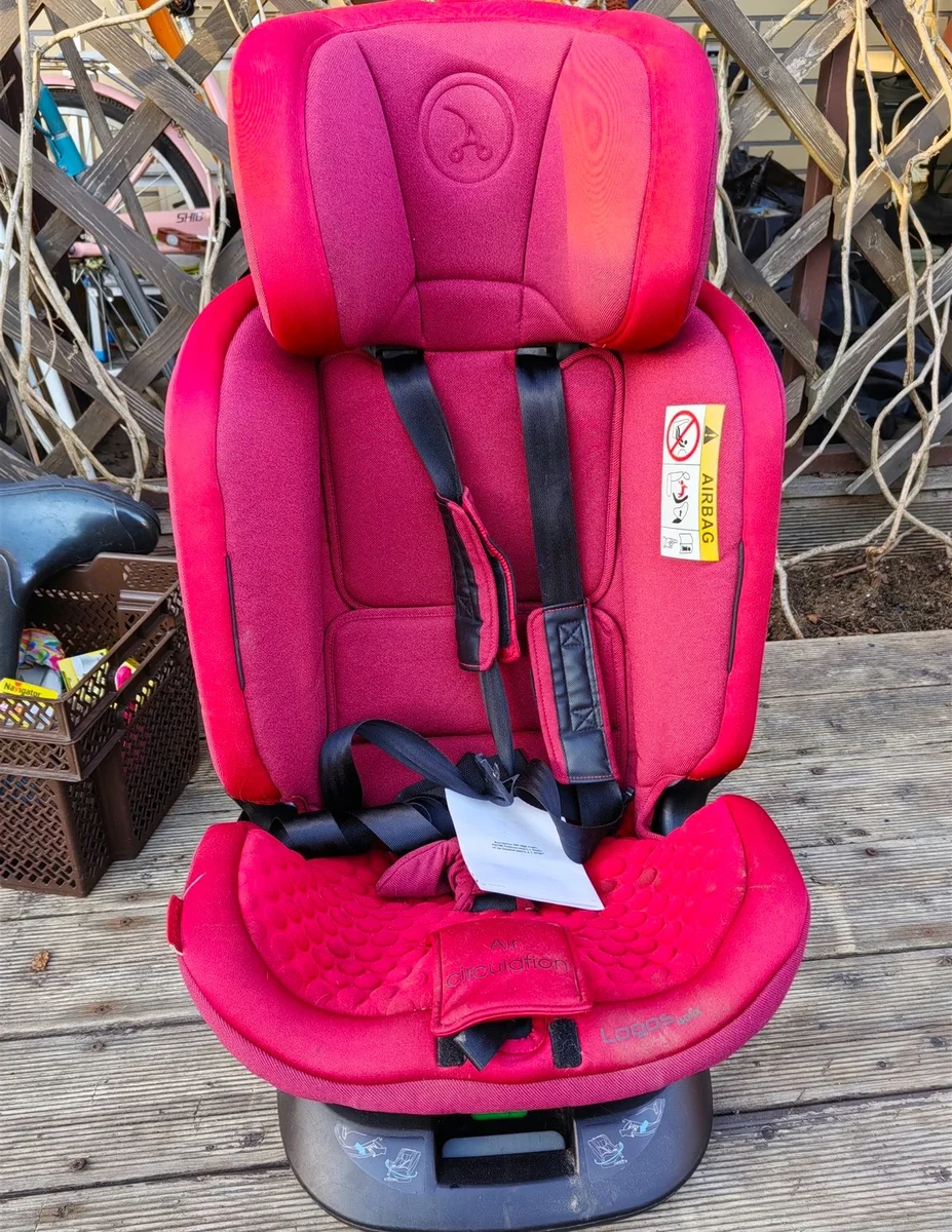 Автокресло Coletto Logos Isofix — от 0 до 36 кг, с рождения и на годы вперёд, поворот 360°